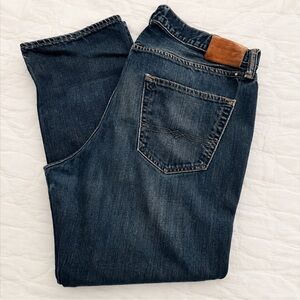 Lucky Brand 410 Athletic Slim Denim Jeans Men’s 38x30 Medium Wash Tapered Fade